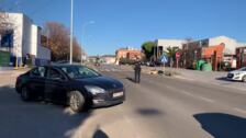(Vídeo) Un centenar de coches protestan contra el trazado de la A-81 en una marcha por la N-432 entre Zafra y Espiel