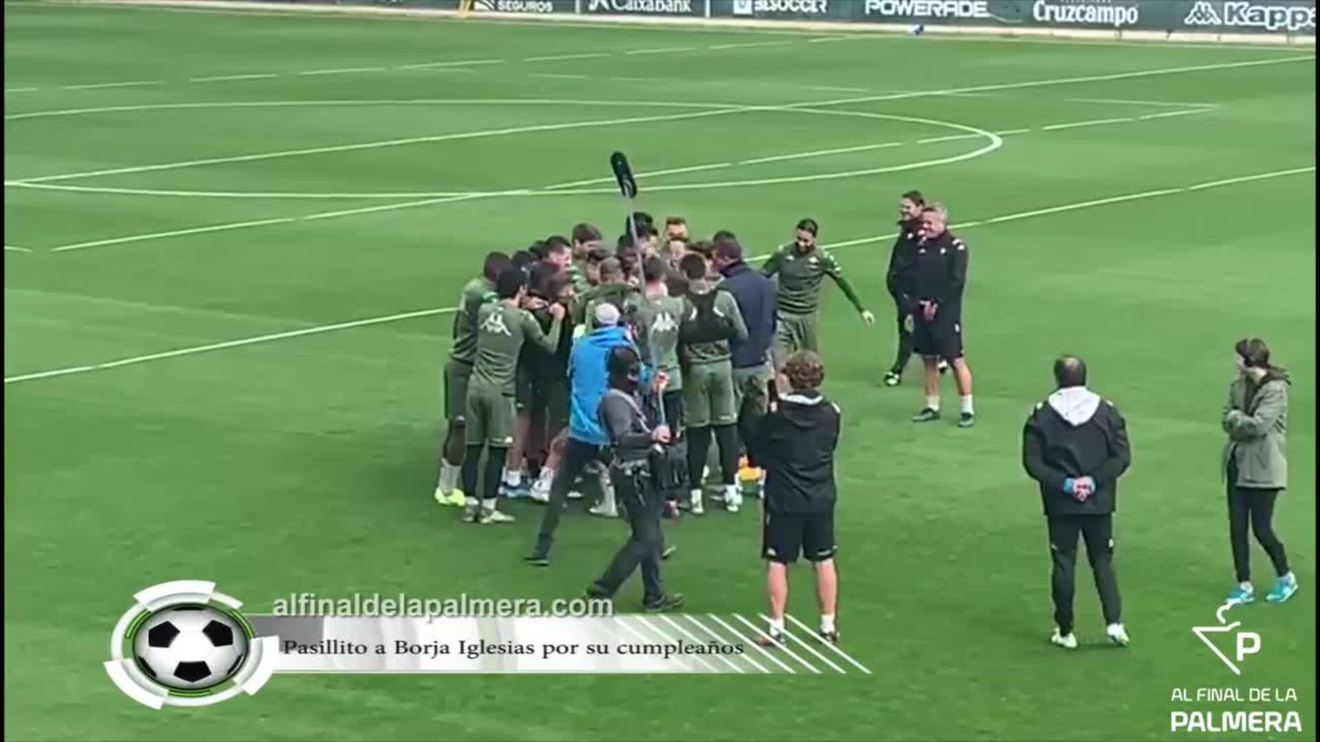 Cumpleaños Borja Iglesias