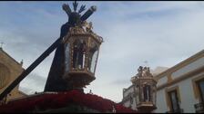 (Vídeo) El Señor del Calvario de Córdoba condensa en un instante 300 años de fe en el Vía Crucis