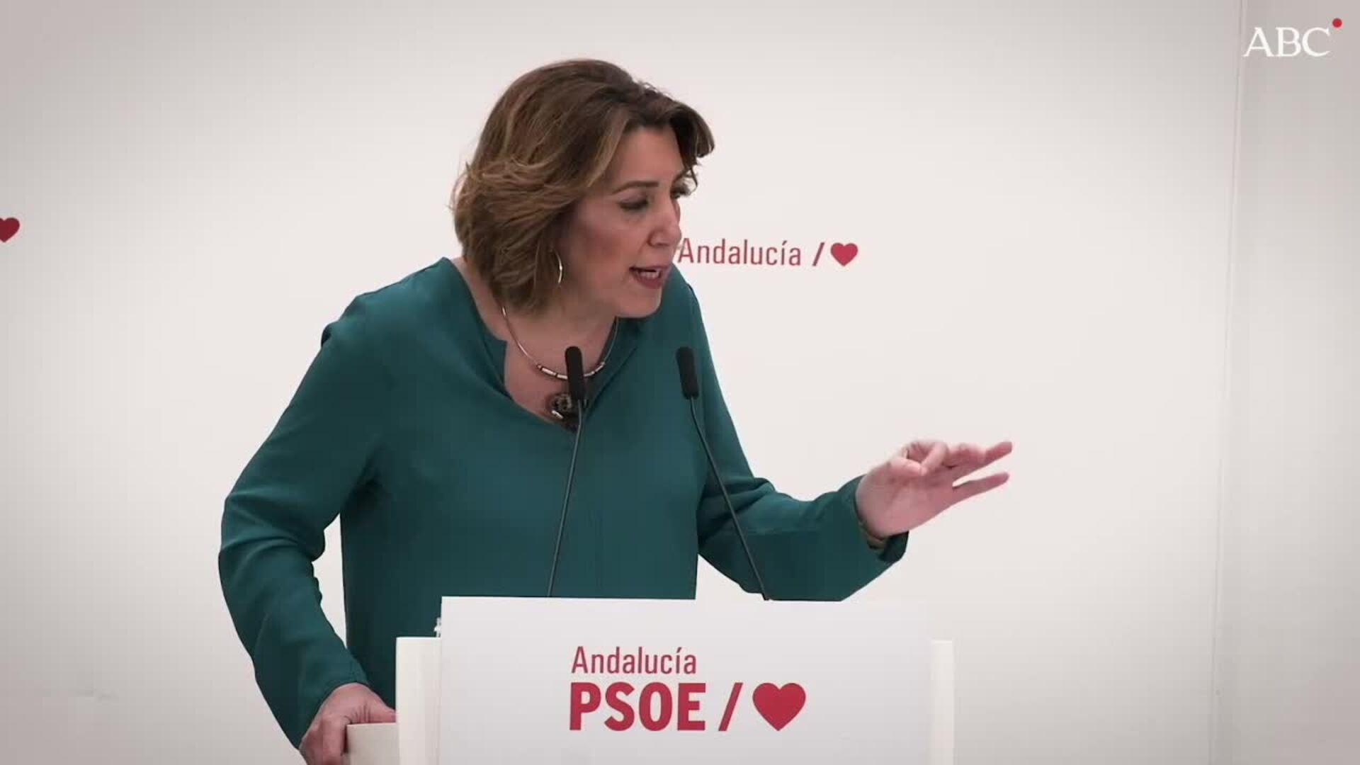 Susana Díaz prefiere no hablar de Juan Espadas como candidato a la Junta de Andlaucía