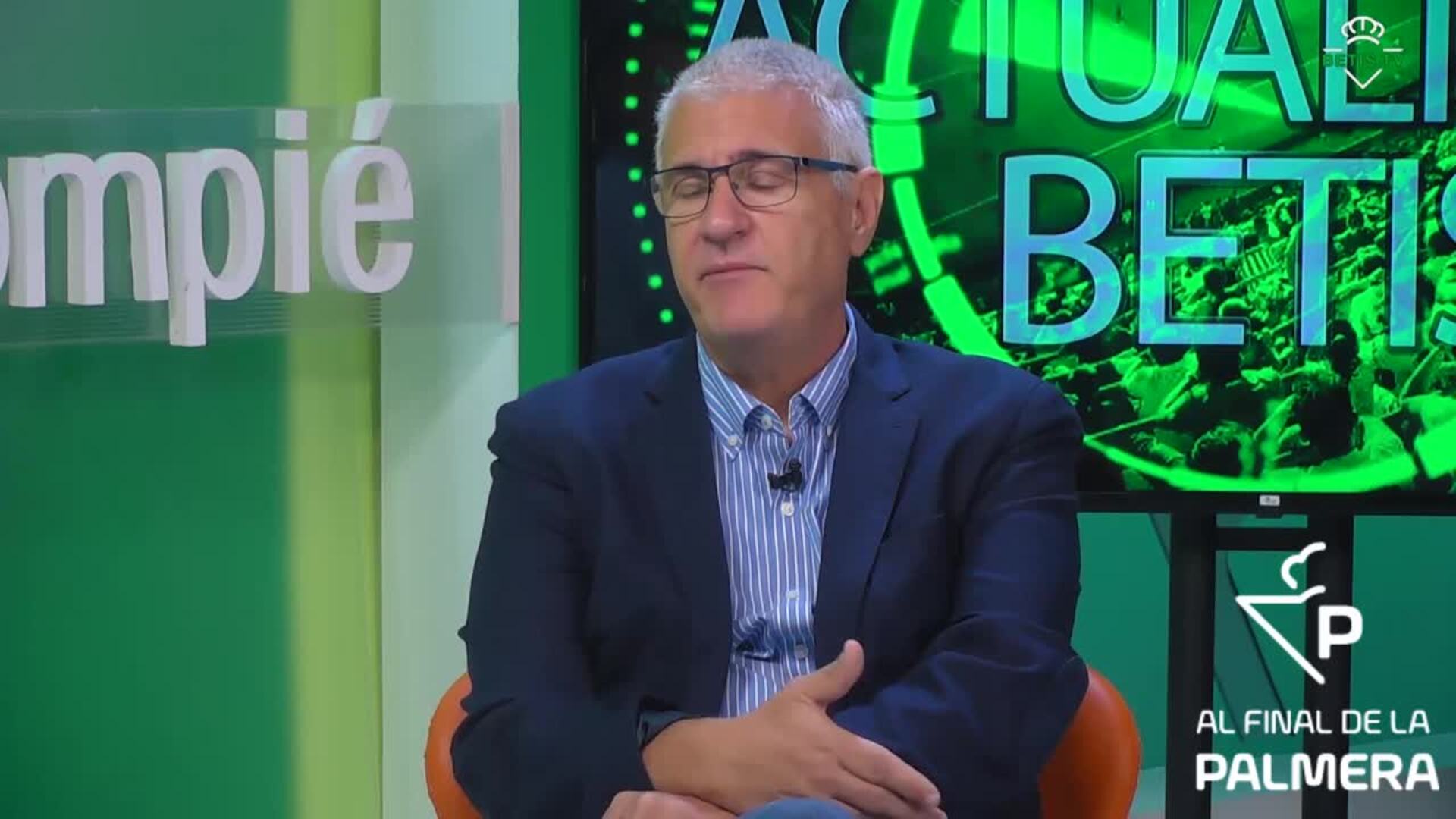 Antonio Cordón, director general deportivo del Betis, habla del compromiso que busca en los jugadores