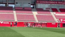 Larga charla de Lopetegui con sus jugadores tras el empate en Villarreal