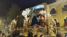 Primeros pasos del Señor de la Sentencia de la Macarena