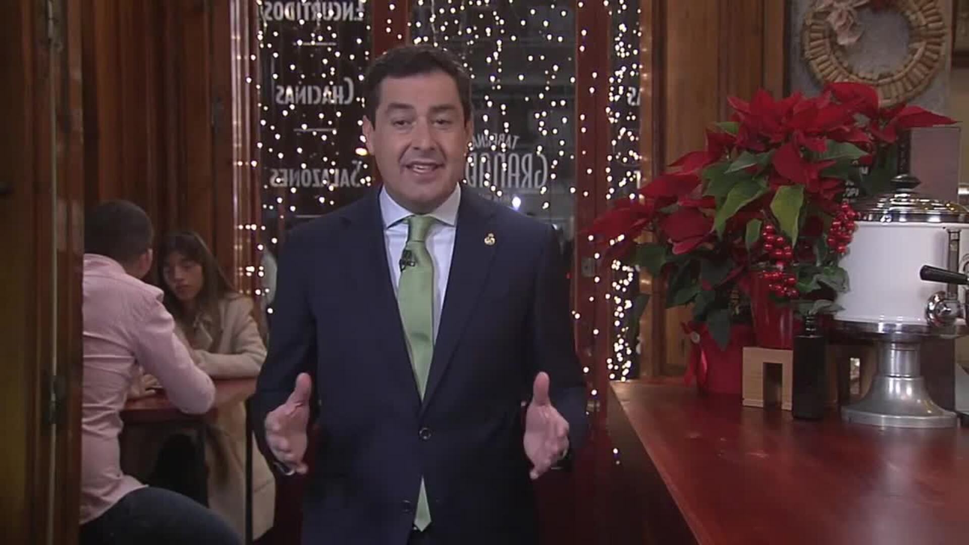 Mensaje de Navidad del presidente de la Junta de Andalucía