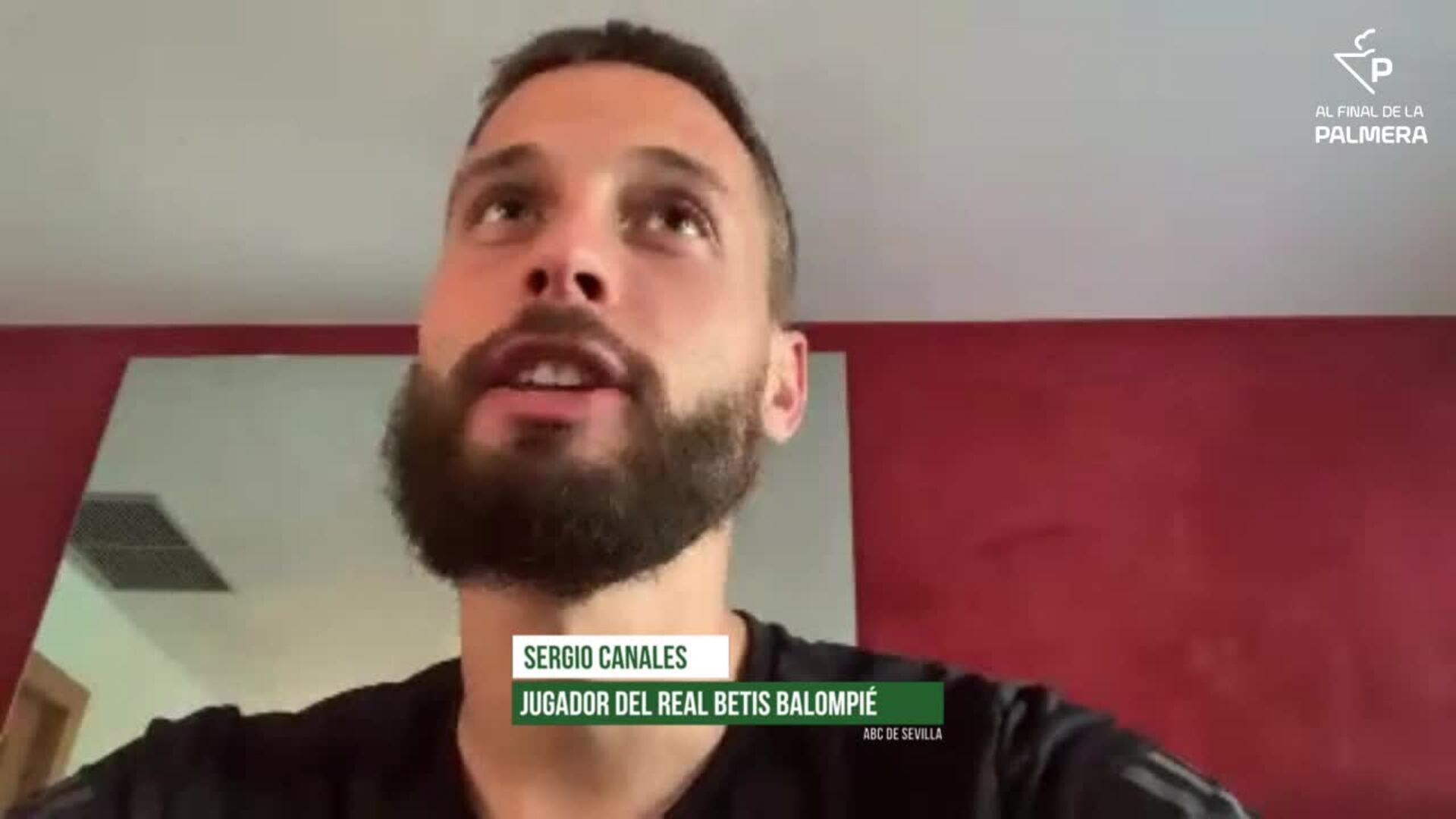 Entrevista de alfinaldelapalmera.com con Sergio Canales, jugador del Real Betis