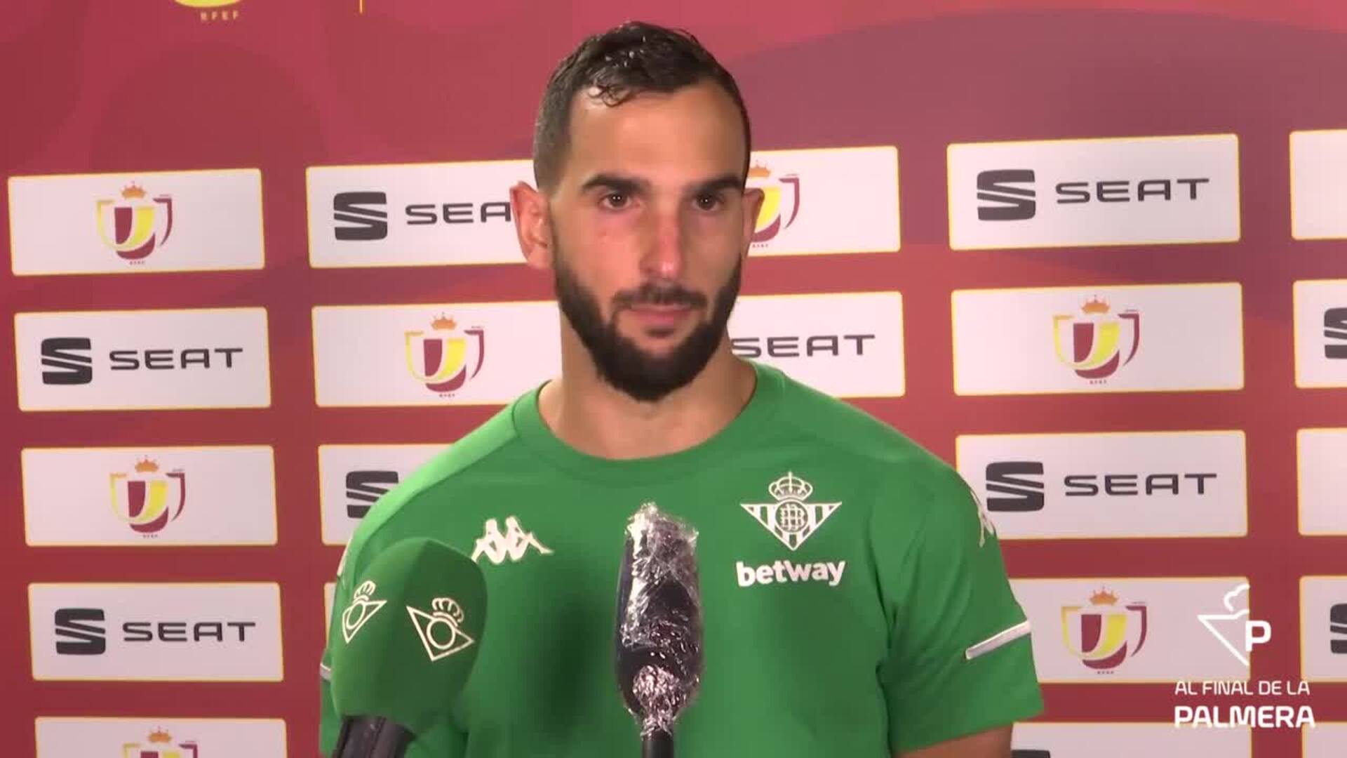 Montoya, tras el UCAM - Betis: &quot;Estoy contento por ayudar al equipo con el gol y por la victoria&quot;