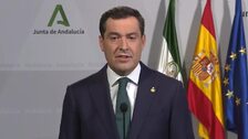 Juanma Moreno anuncia el cierre perimetral de Andalucía para frenar la pandemia del Covid-19