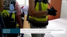 Droga a una menor en una fiesta en Estepona y la fuerza sexualmente en la casa de unos amigos