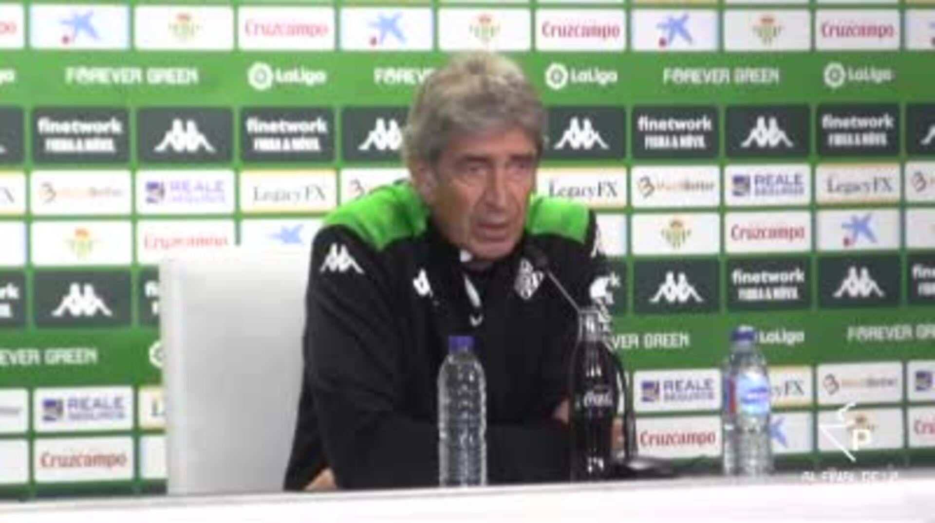 Pellegrini, entrenador del Betis: «Nos jugamos un puesto en Champions contra el Atlético»