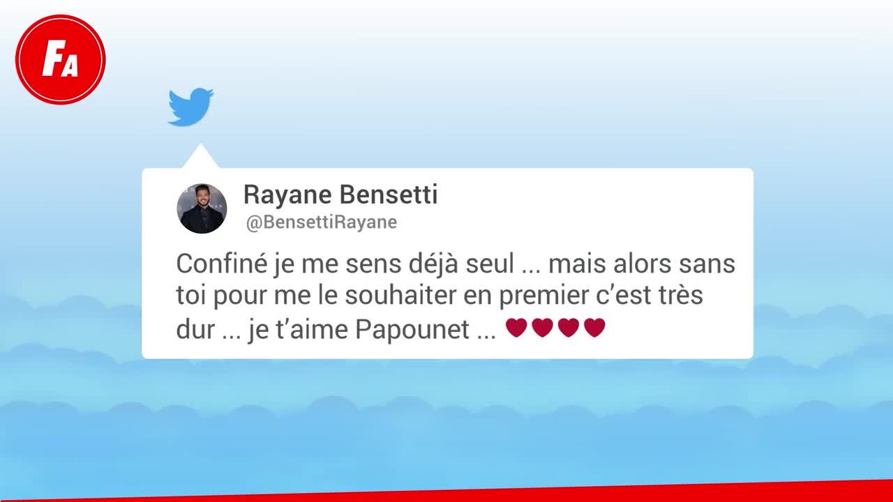 Rayane Bensetti Seul Et Confine Son Message Dechirant A Son Papounet Femme Actuelle Le Mag