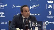 Presentación del nuevo director general del Málaga