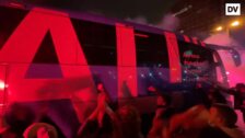 Llegada autobús de la Real Sociedad al Reale Arena