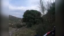 Descenso por el "Valle de los Corraletes" desde el Peñon de Marín.