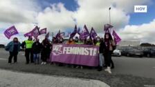 UGT Extremadura apoya las reivindicaciones del personal de Roler en el inicio de los actos del Día de la Mujer