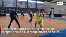 ​​​​Unos cuatrocientos bailarines están participando en el VI Trofeo Ciudad de Almendralejo de bailes de salón