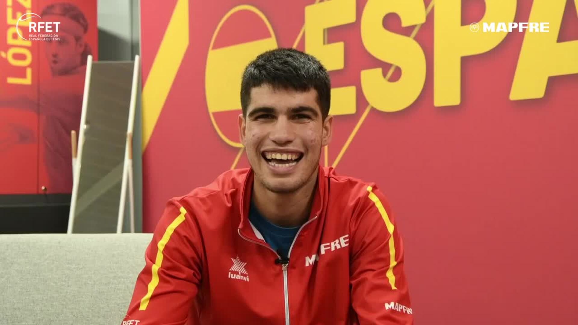 Carlos Alcaraz: «Quiero que los rivales sientan un poquito de