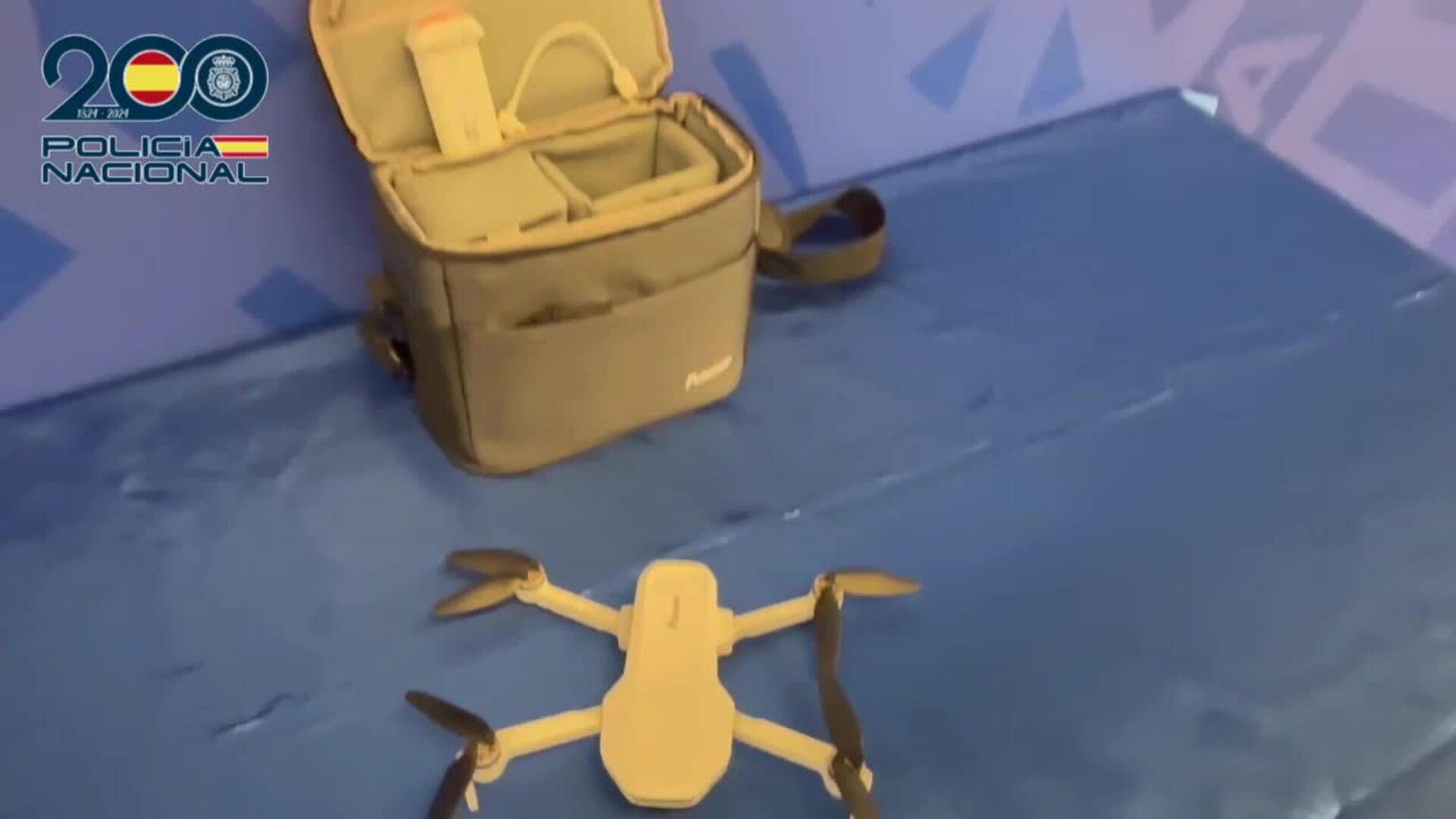 Interceptado un dron ilegal en el centro de Logroño La Rioja