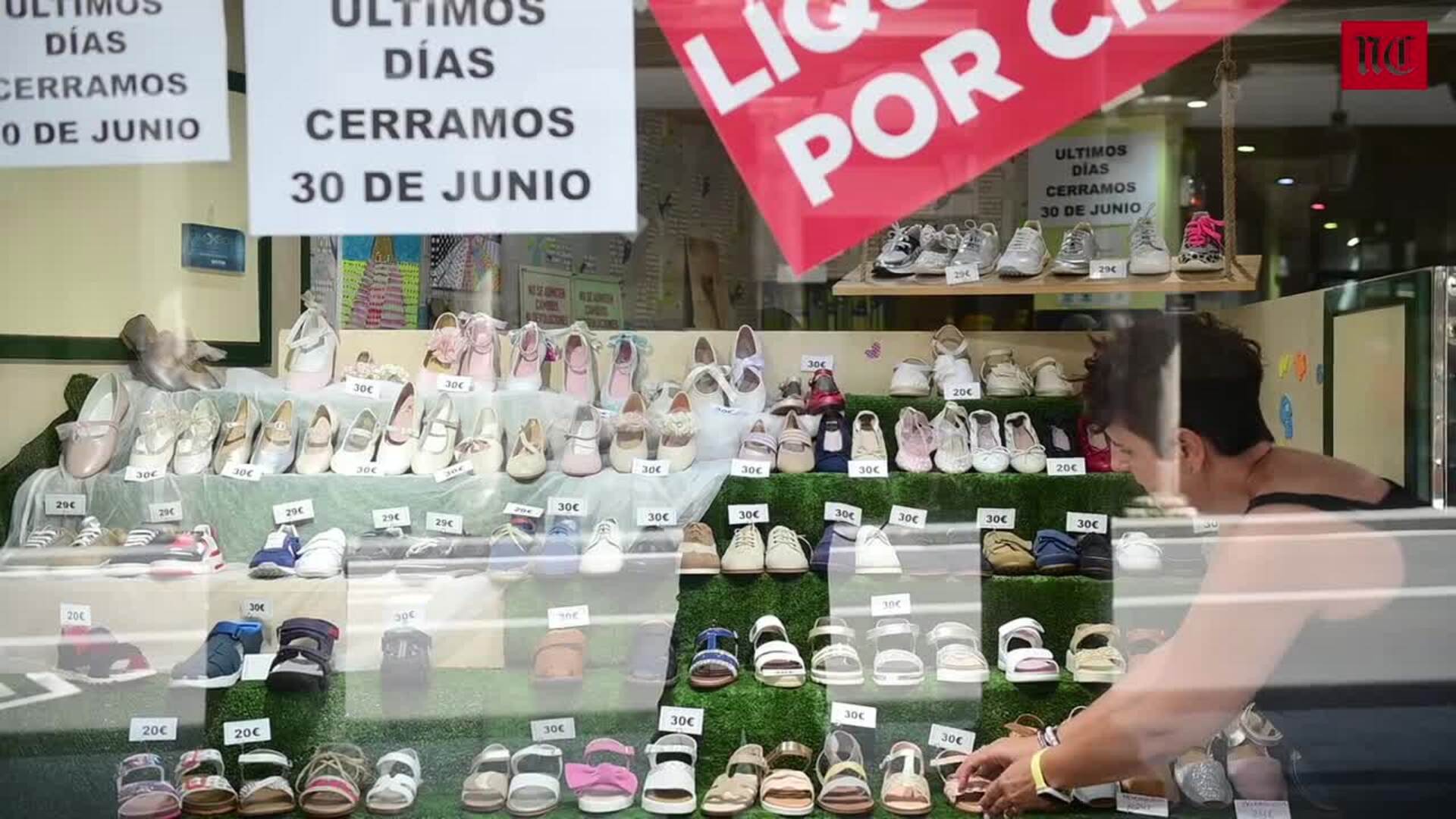 Cierre de la zapater a infantil D Angel de Valladolid