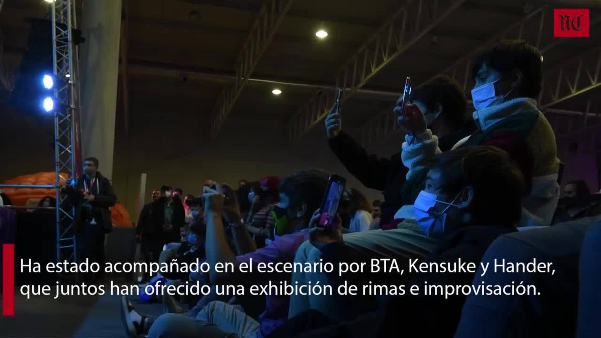 Gazir, el campeón de 'freestyle', entrena en Valladolid para el