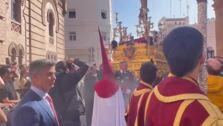 Vídeo: Expiración vuelve a salir desde su sede canónica, la iglesia Castrense, en Cádiz