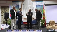 El navegante británico Jimmy Cornell recibe el premio Juan Sebastián Elcano