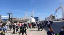 Las protestas en Navantia Puerto Real obligan al consejero Rogelio Velasco a cancelar su visita