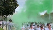 El alumnado de la concertada, volcado en la 'Holy Run' de Cádiz