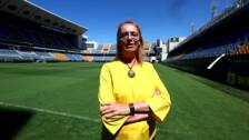 VÍDEO: Las jugadoras del Balón de Cádiz pisan el Carranza casi medio siglo después