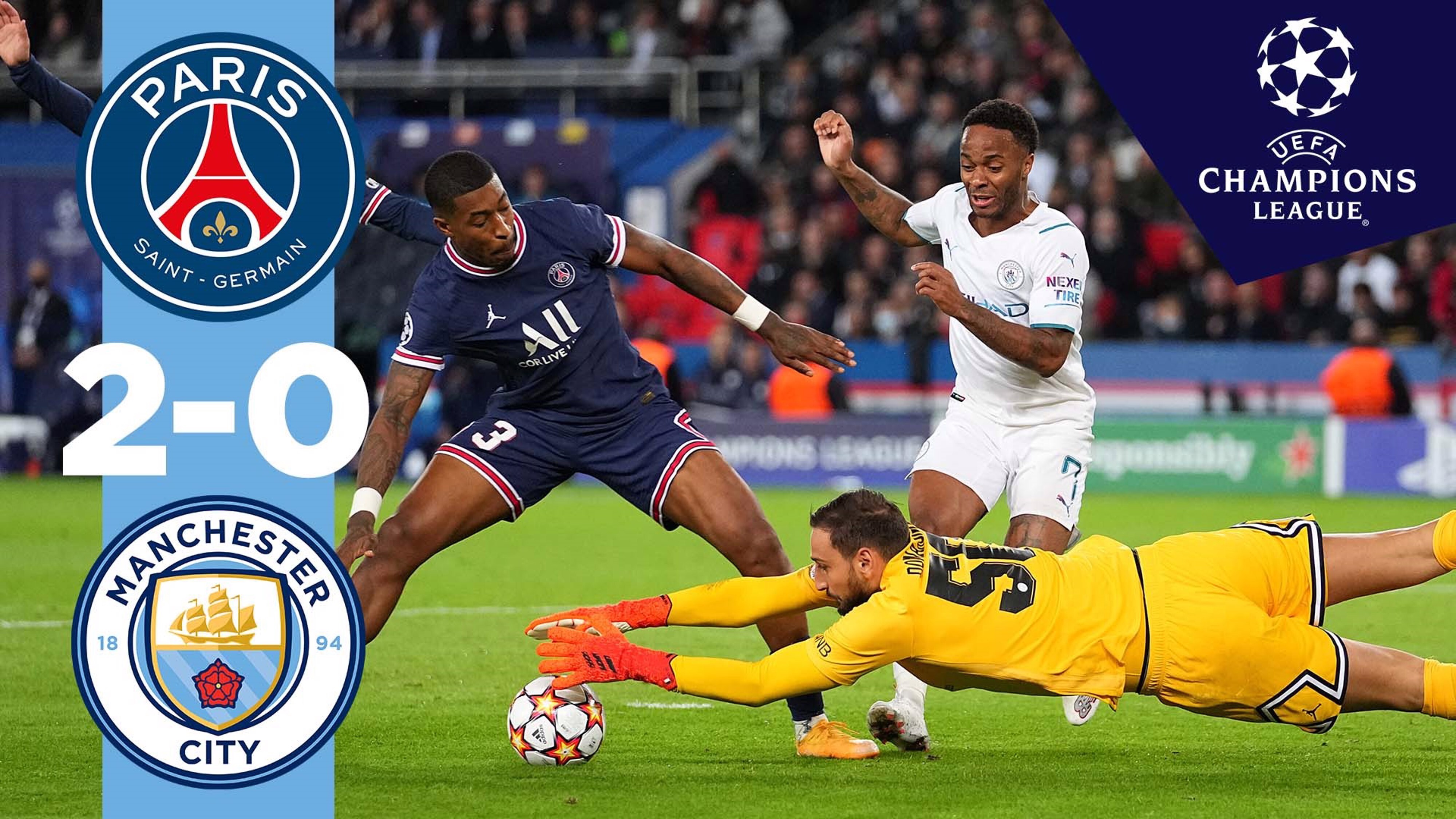 Gols e melhores momentos Manchester City 2x1 PSG pela Champions League