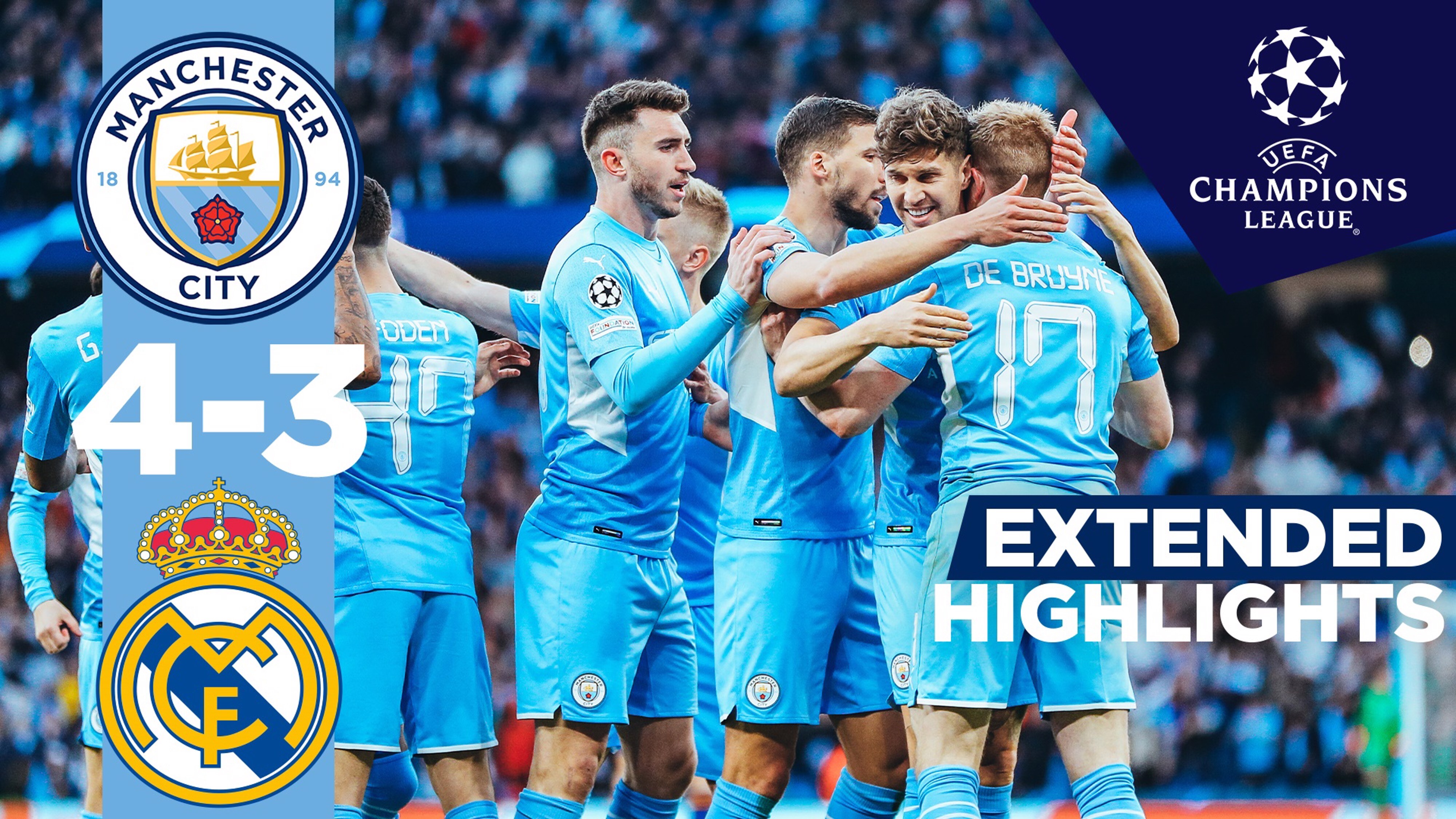 Manchester City vs. Real Madrid: Extended Highlights, UCL Semi-Finals -  Leg 1