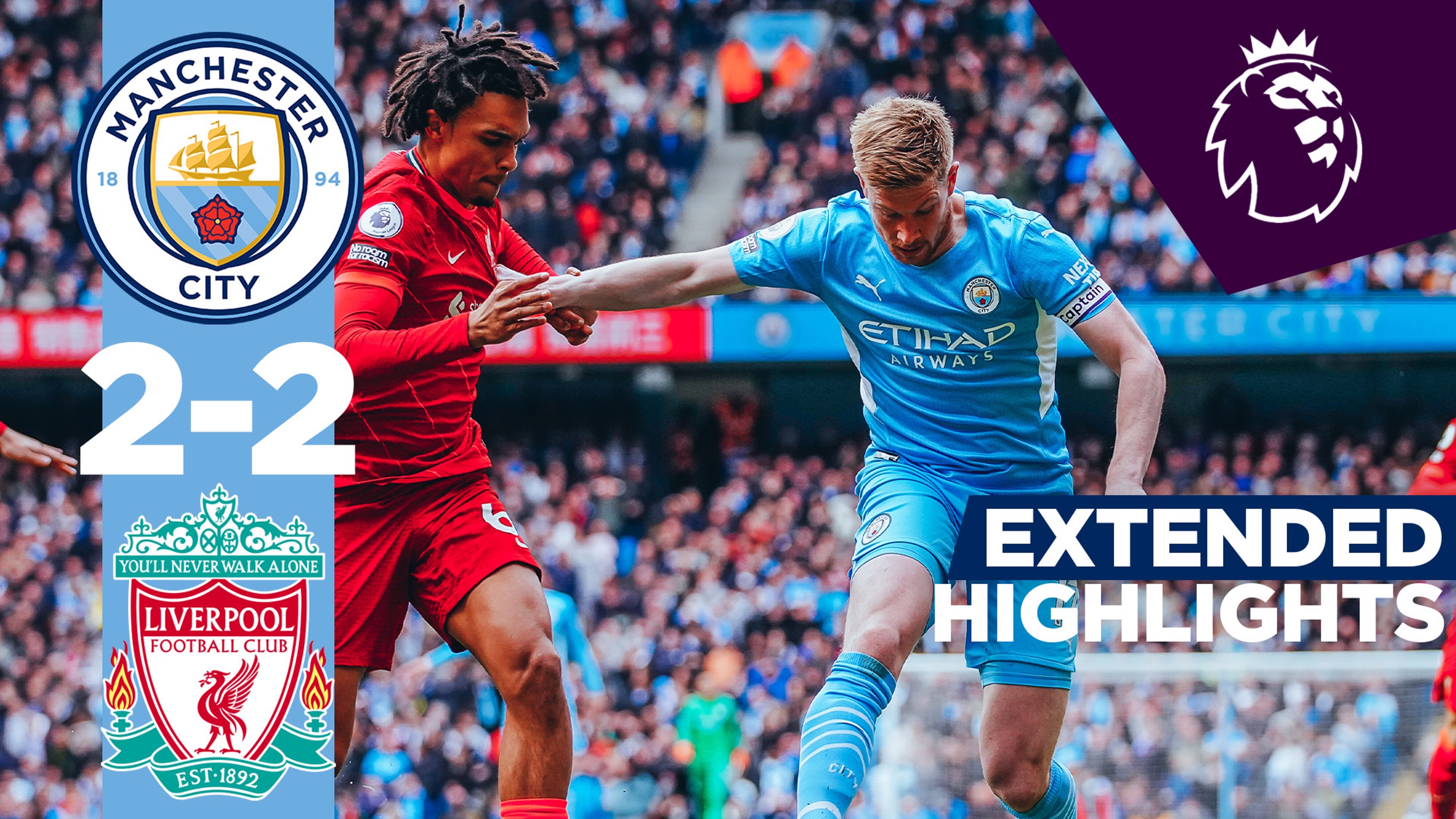 City 2-2 Liverpool Extended highlights