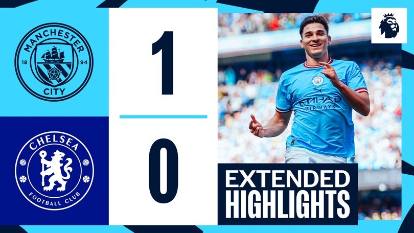 Full Match: Manchester City 1-0 Chelsea, Video