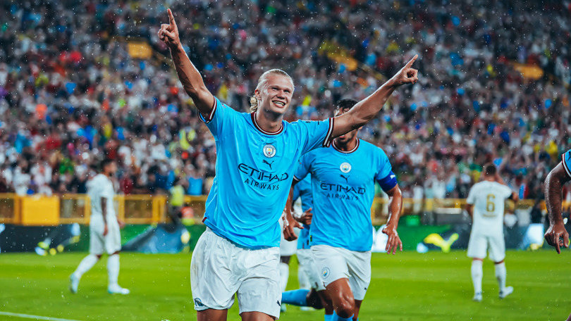 July 23, 2022 Club Friendly games. Bayern München — Manchester City / 0:1  Goals: Haaland, 12' via @gettyimages #ManchesterCity…