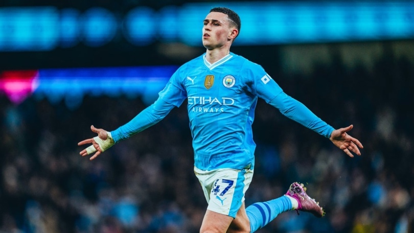 その他 FODEN 2023-24 Manchester City Player Issue Third European Shirt