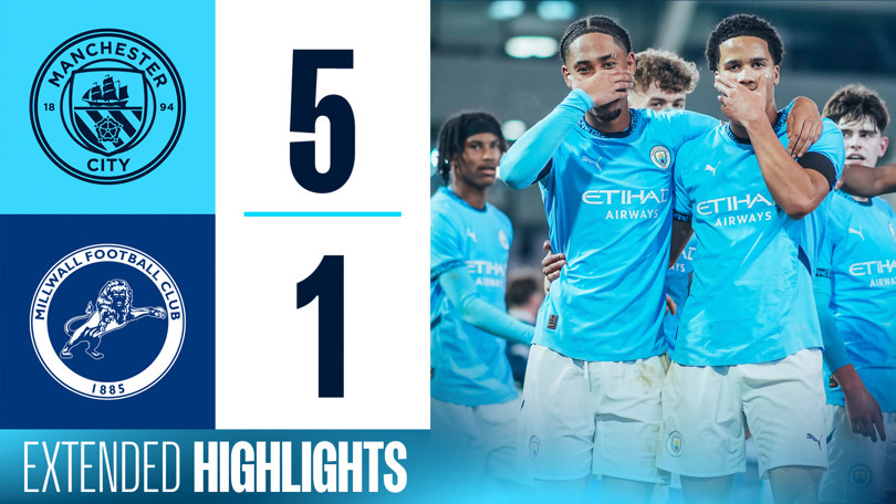 City 5-1 Millwall: FA Youth Cup Highlights