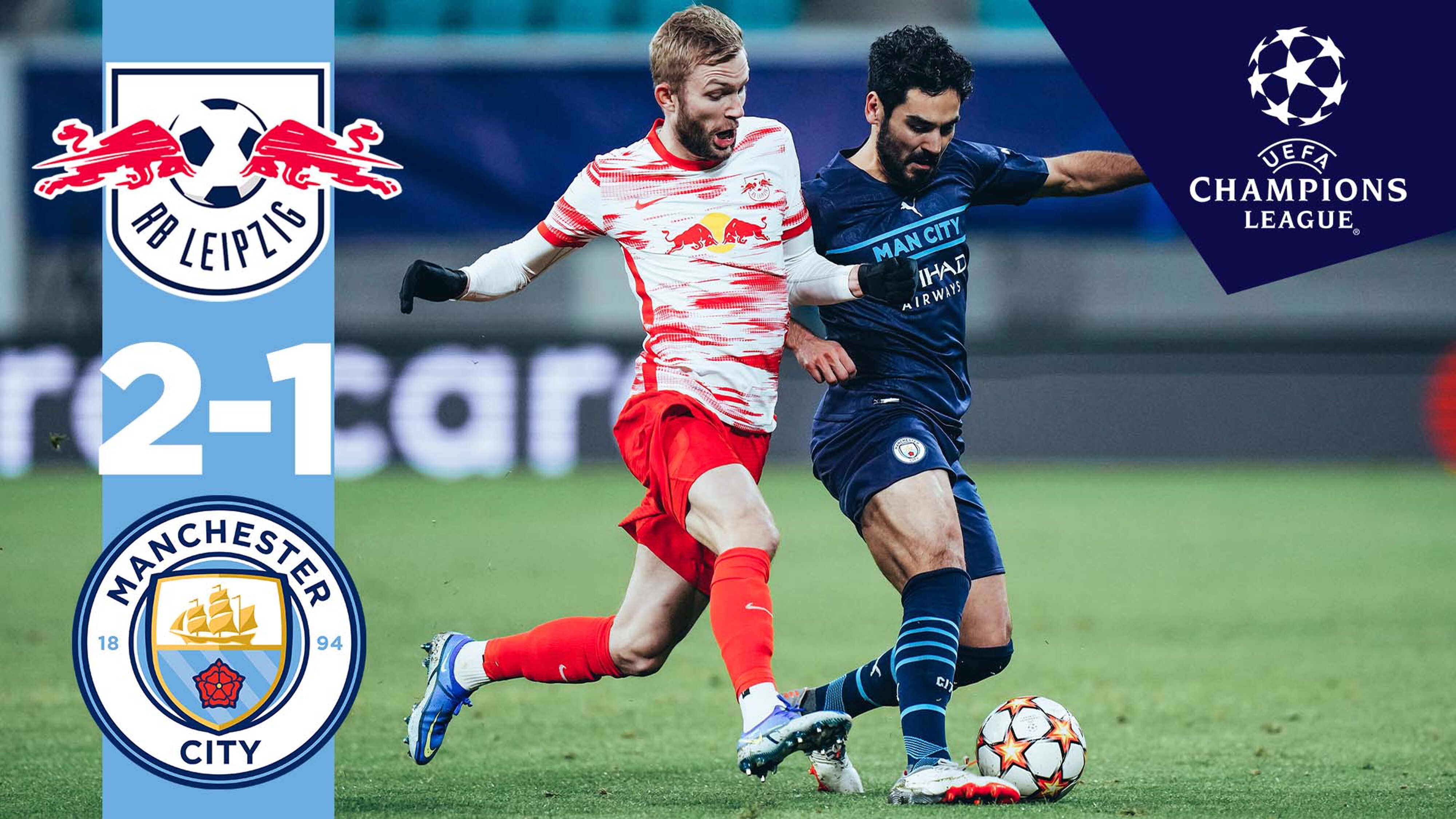 RB LEIPZIG X MANCHESTER CITY - CHAMPIONS LEAGUE AO VIVO - PRIMEIRO