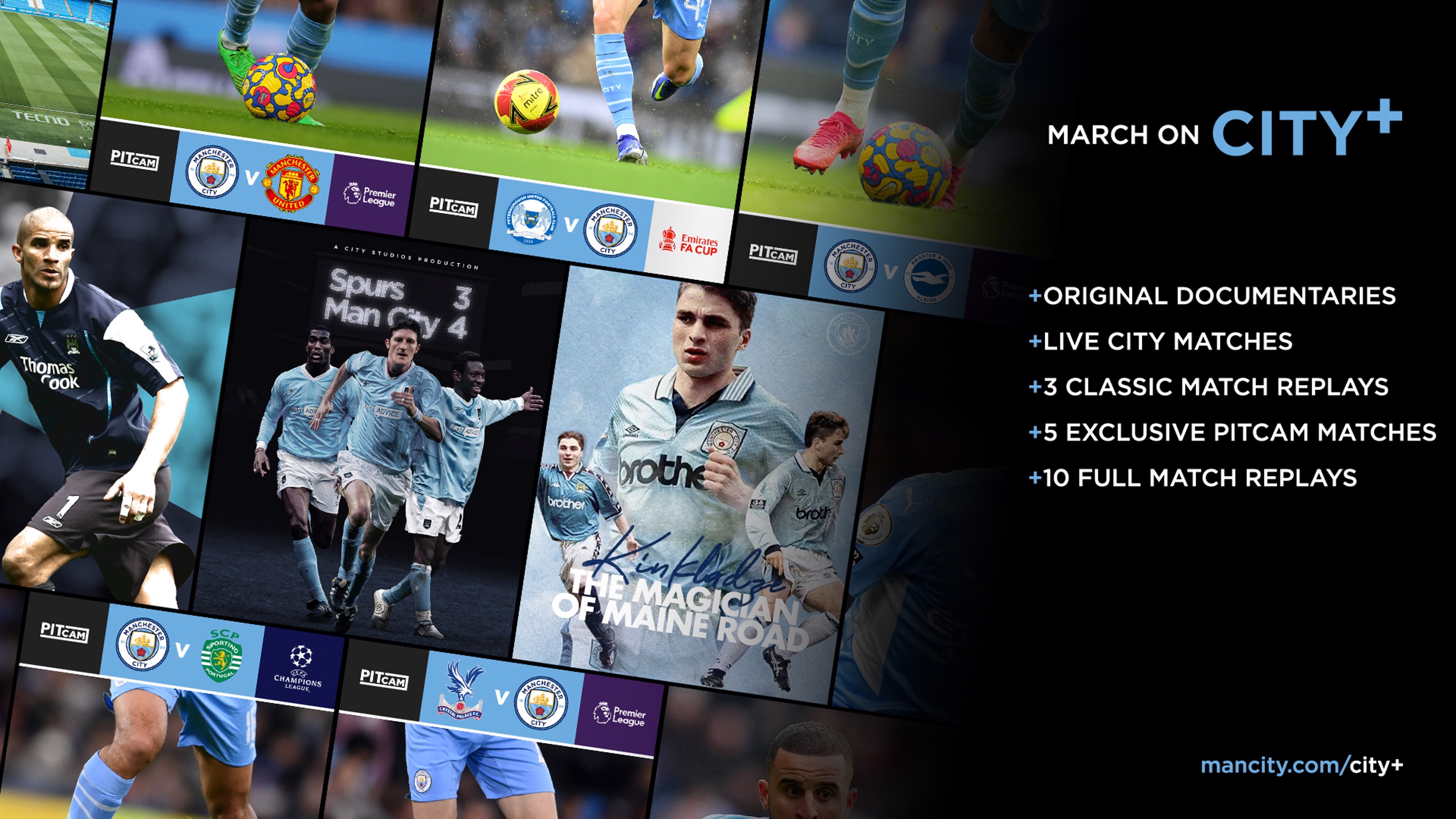 CITY+ - Man City Full-Match Replay & Exclusive Content