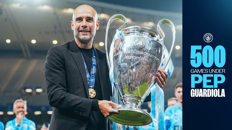 Watch: Pep reaches 500 games as City boss