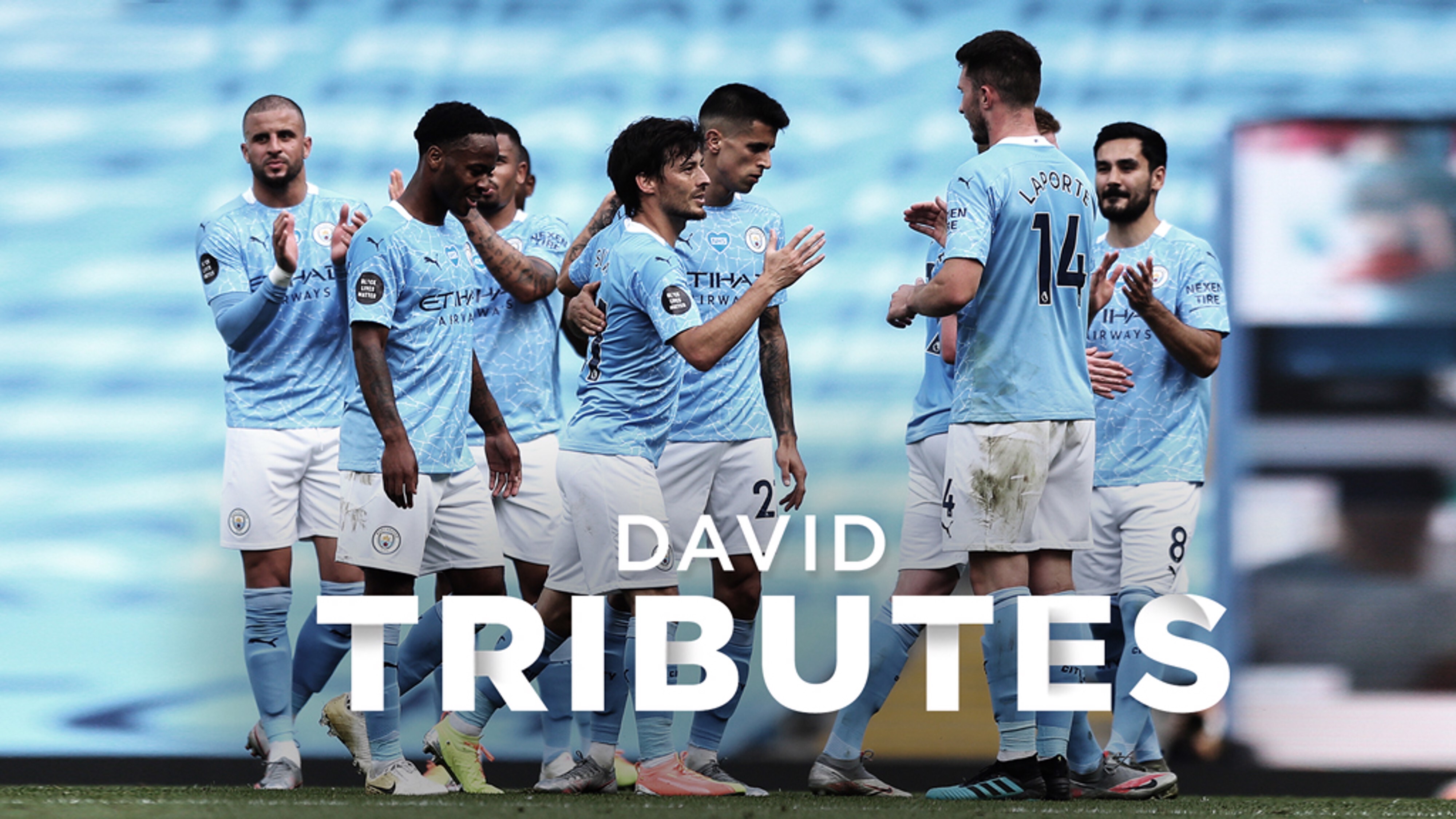 David Silva | Players pay tribute to El Mago