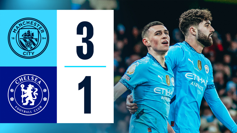 City 3-1 Chelsea: Brief highlights