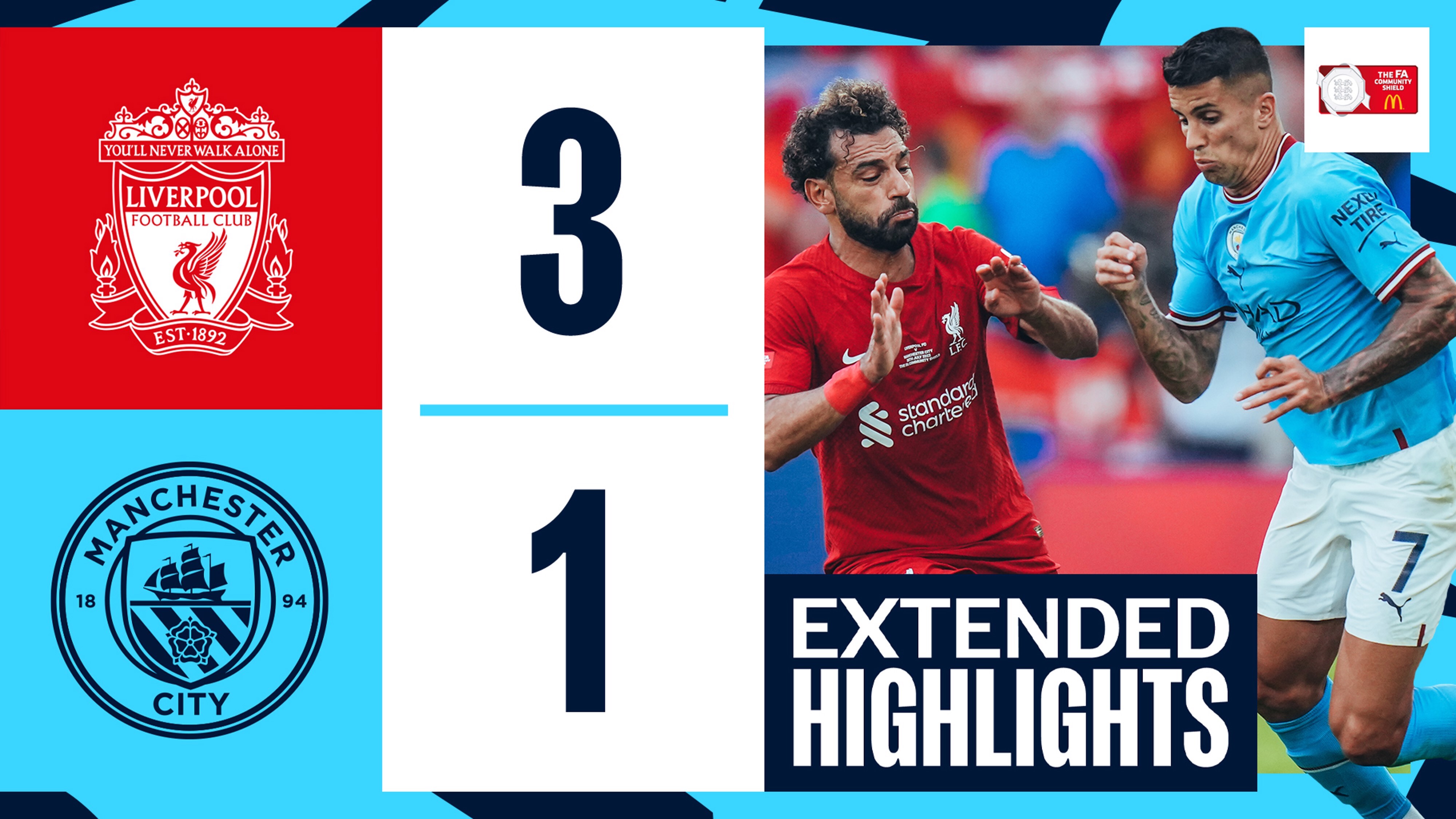 Extended highlights Liverpool 3-1 City