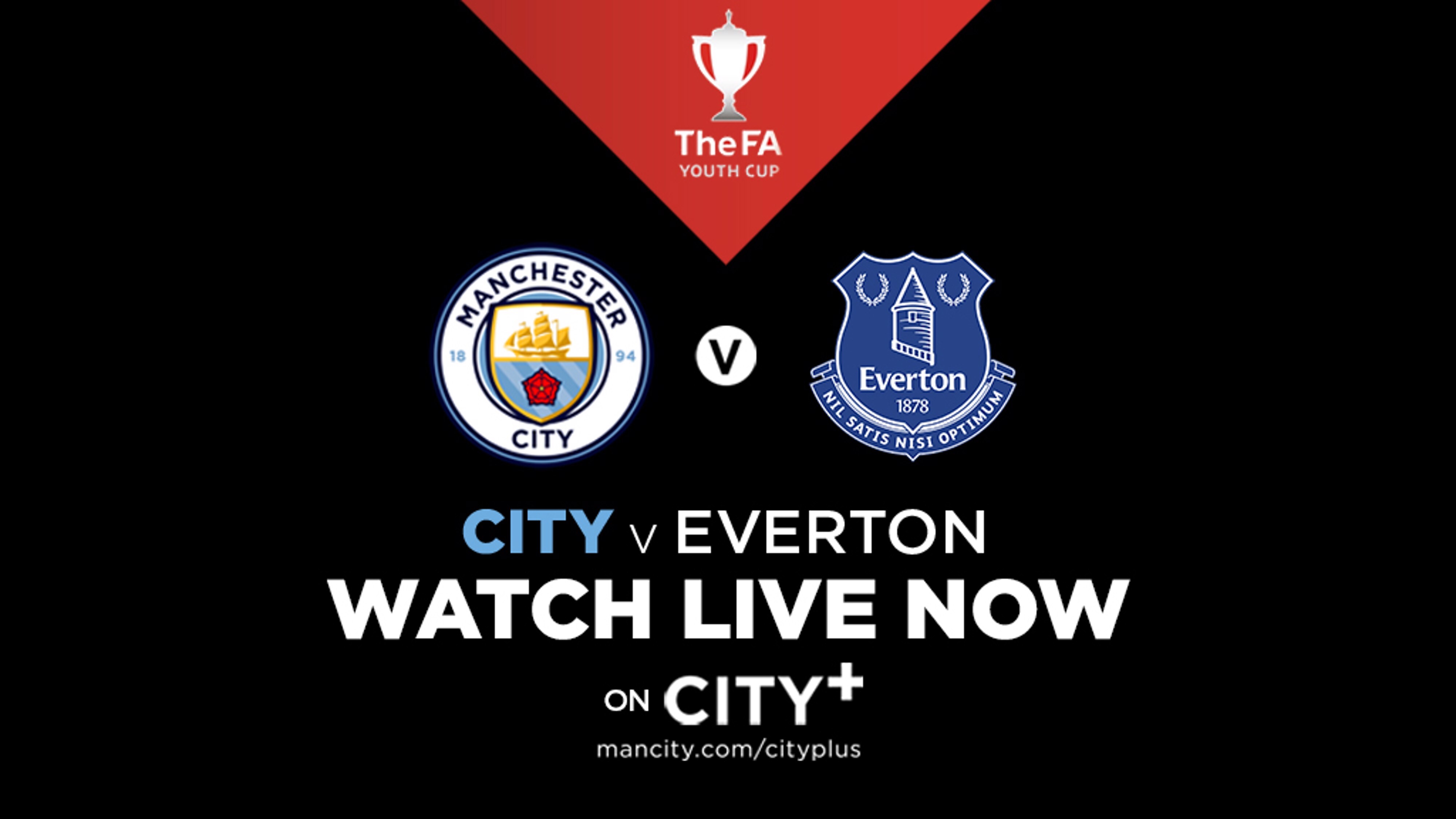 Watch City Under-18s in FA Youth Cup action live on CITY+