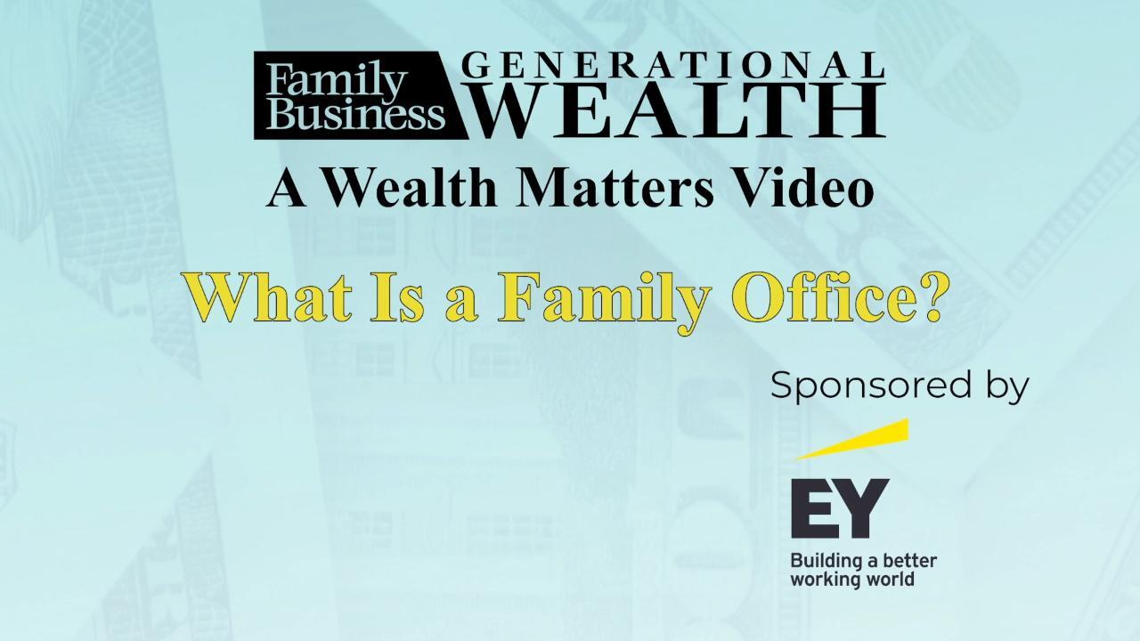 Family Office Advisory Services | EY - US