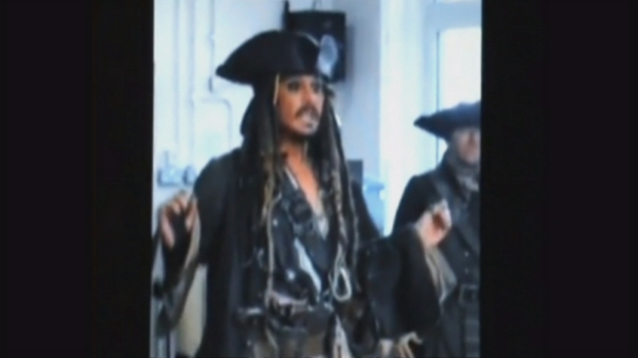 Pirate Johnny Depp joins primary school mutineers Channel 4 News