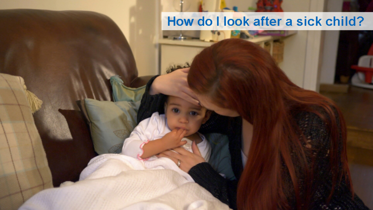 How to look after your baby when you're not feeling well