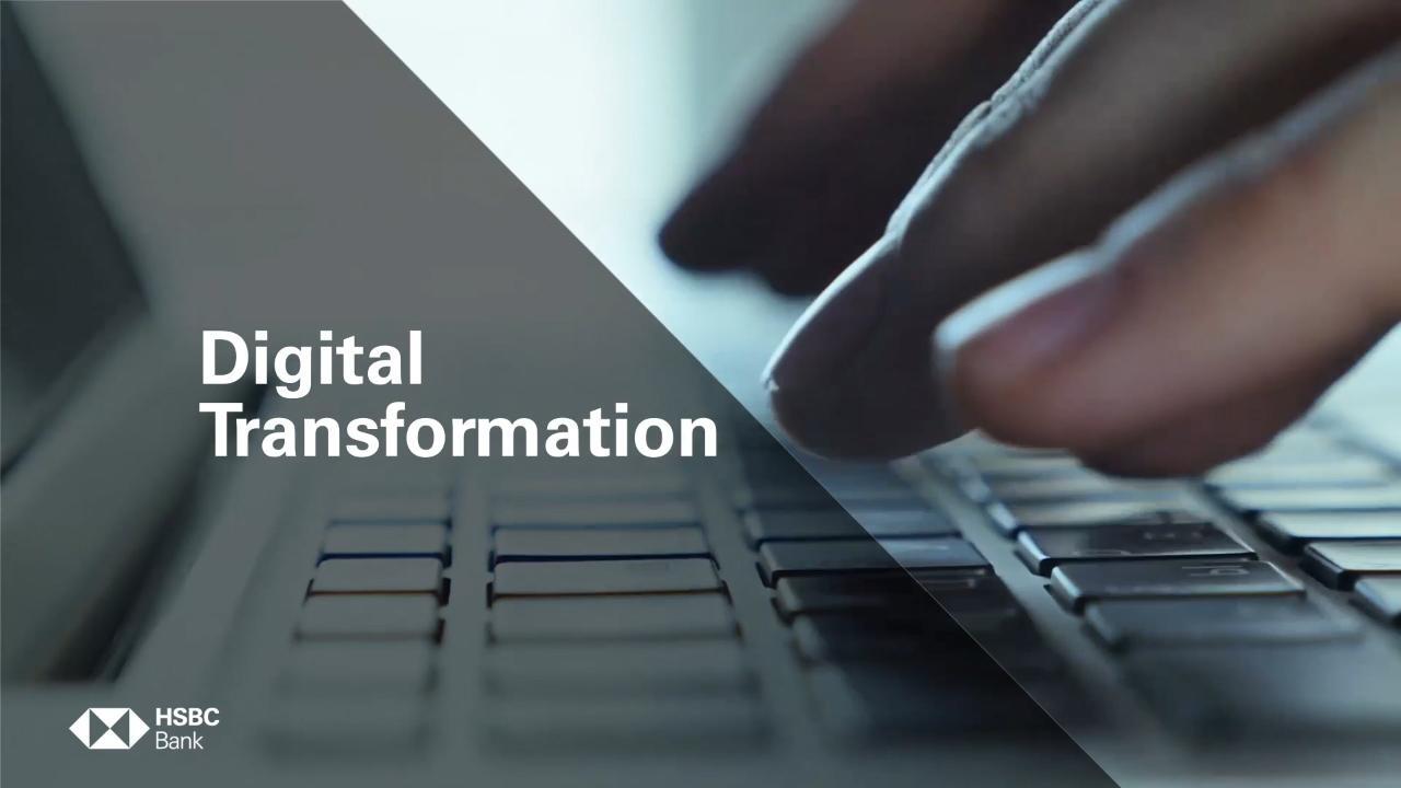 Digital Transformation - New Onboarding Journey | HSBC US