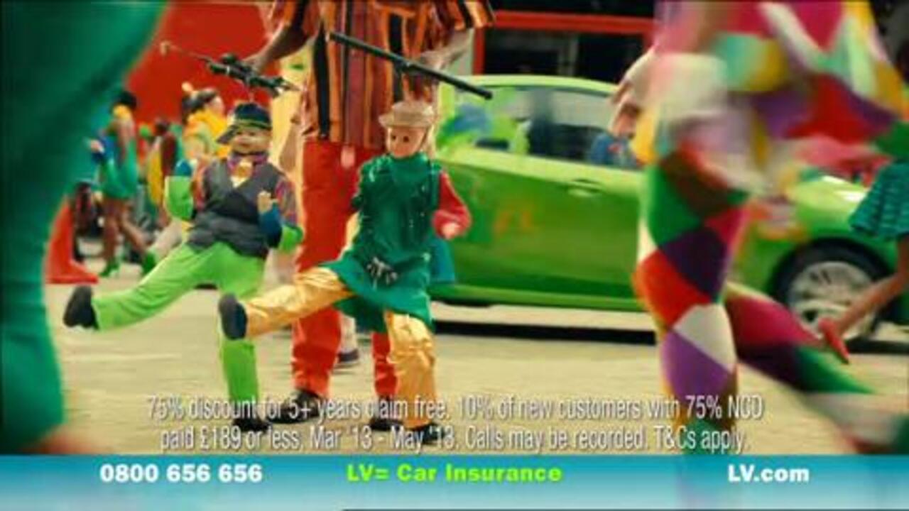 LV= Car Insurance TV Advert 