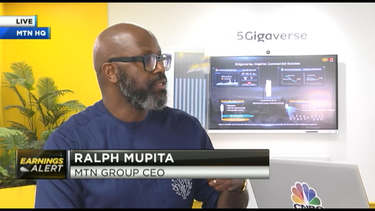 MTN Group CEO Ralph Mupita discusses full-year earnings performance