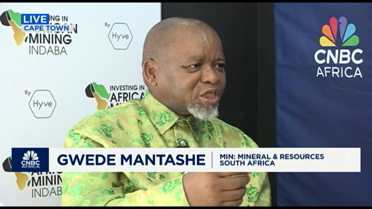 Mantashe: Africa must lead in defining critical minerals 