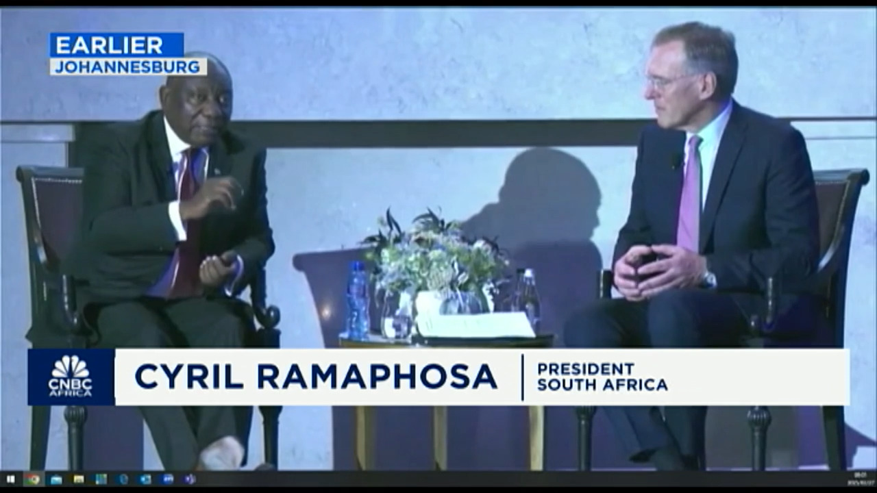 Goldman Sachs Conference: Ramaphosa shares vision for South Africa's growth